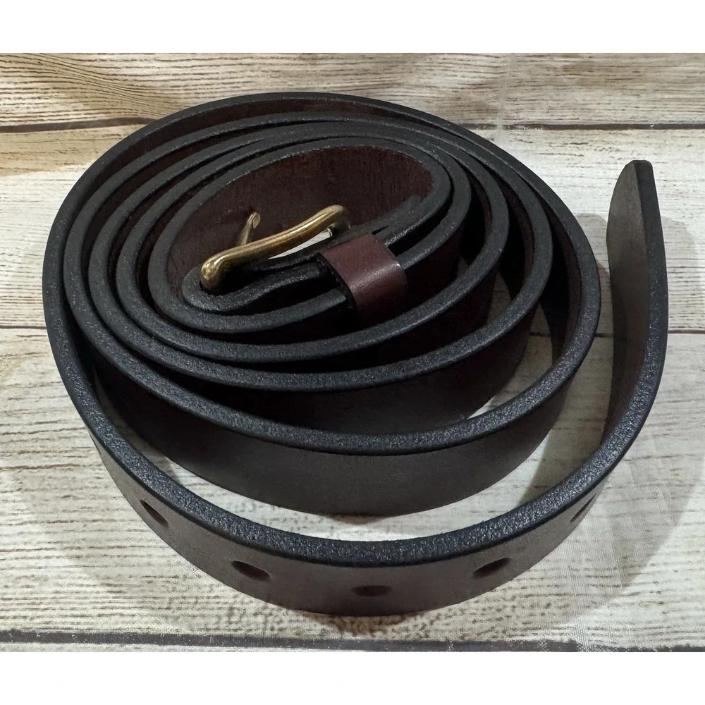 NEW Amish Made Yoder Leather Belt Handmade in Indiana 71